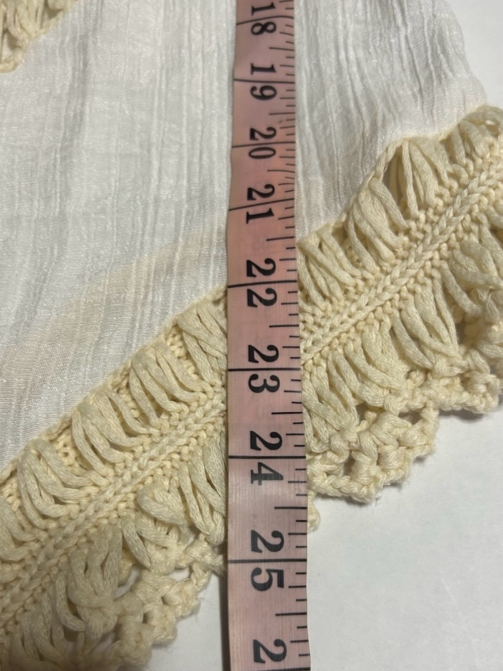 Goodnight Macaroon Rachel Colorblock Crochet Tunic Top - Picture 9 of 11